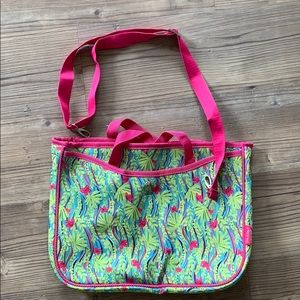 Lily Pulitzer Laptop Bag with Strap